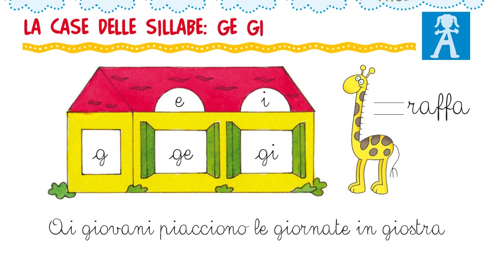 VIVACEMENTE il giornalino del cuore e della mente Parole con le sillabe ge gi VIVACEMENTE il giornalino del cuore e della mente Parole con le sillabe ge gi