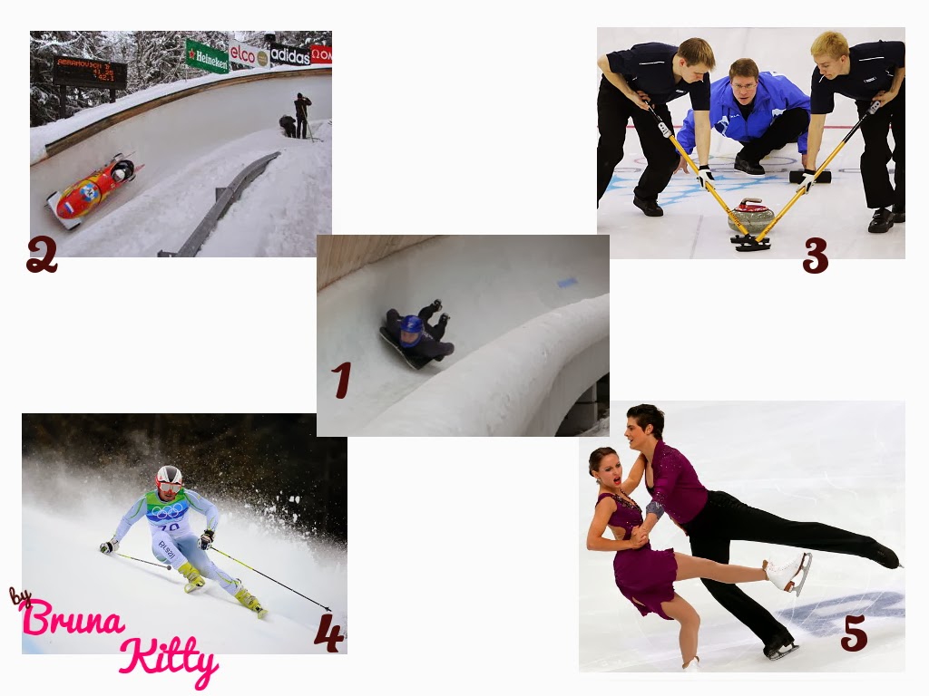 By Bruna Kitty.?: Olimpíadas de inverno: Top 5 esportes favoritos!