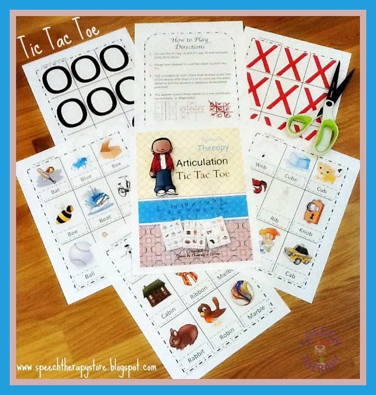 Speech Therapy: How to Play Tic Tac Toe