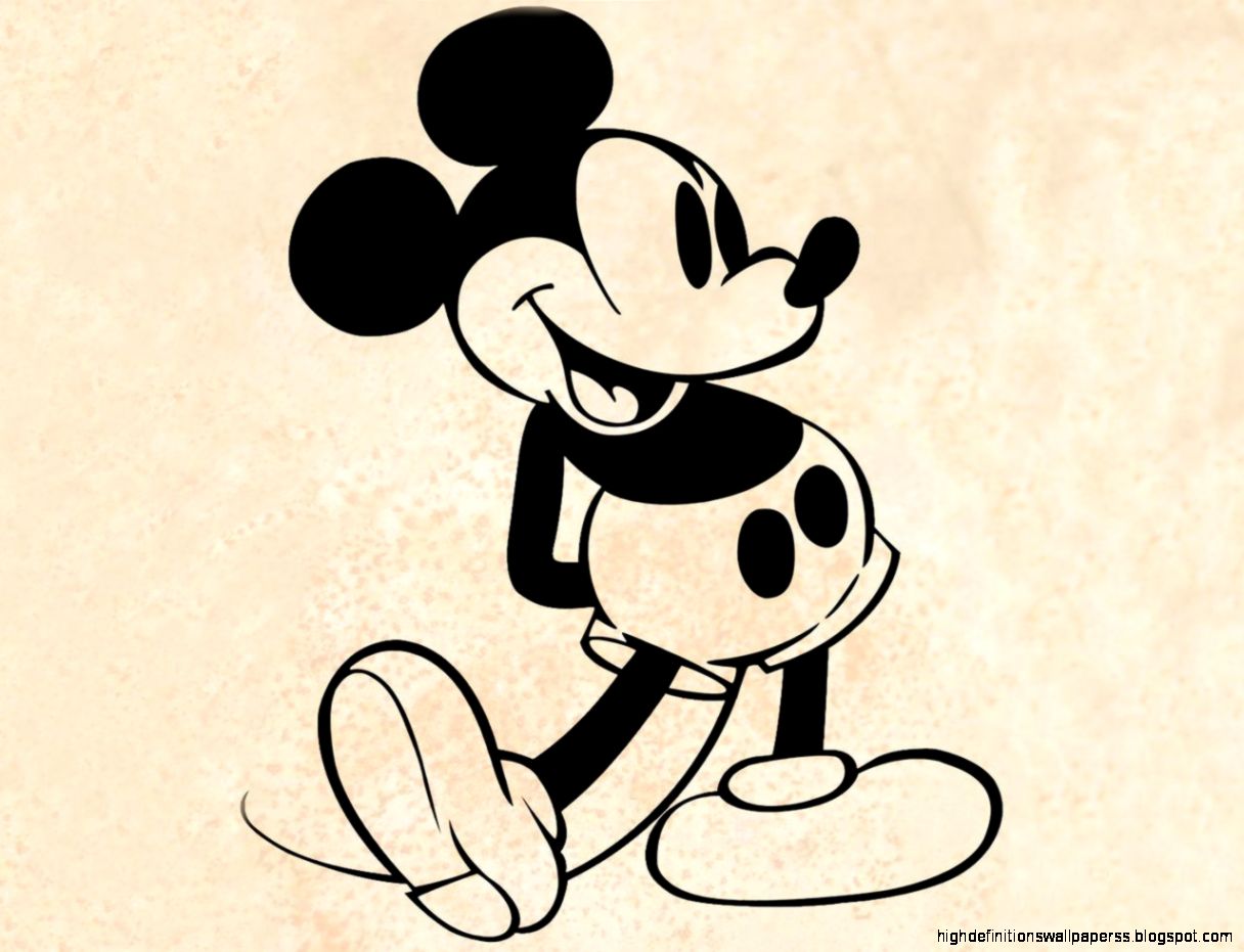 classic mickey mouse wallpaper