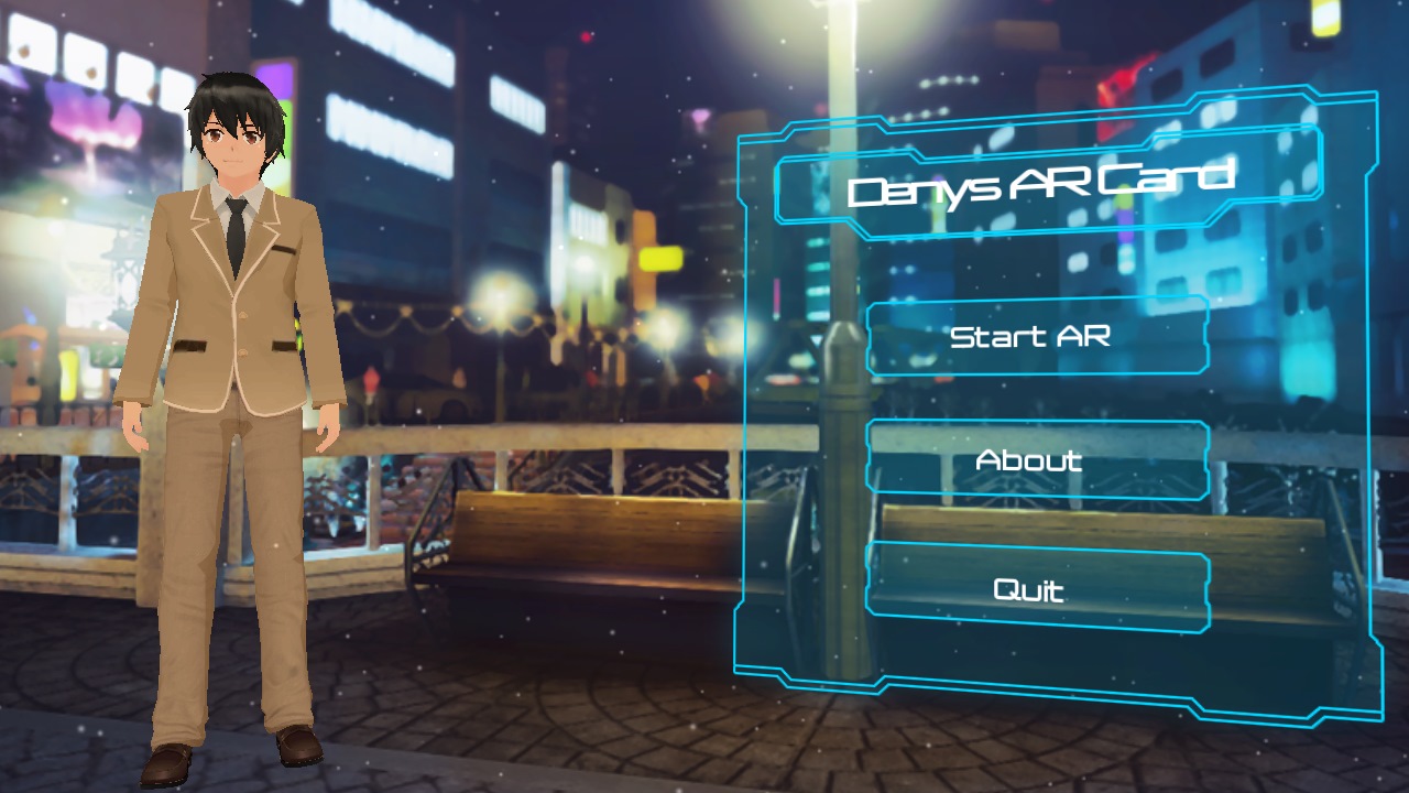 Source Code Augmented Reality Business Card Denys Gamers Studio