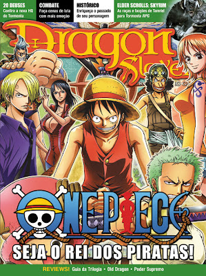 Capa da Dragon Slayer com os personagens de One Piece