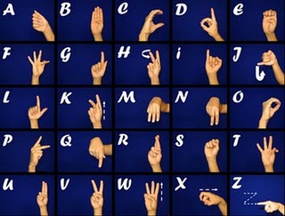 Conheça a linguagem de sinais