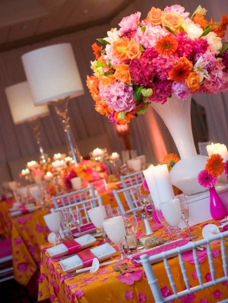 Wedding Stuff Ideas: Pink and Orange Wedding Ideas