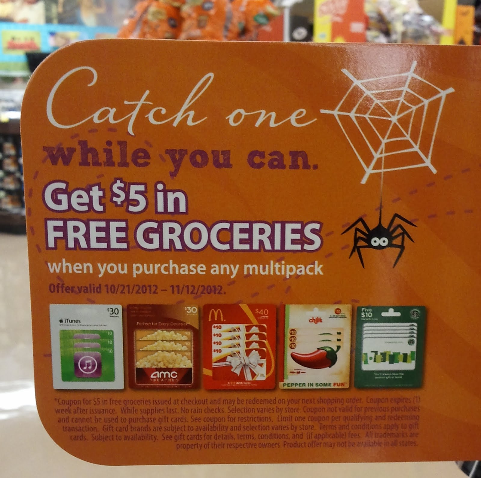 Gift Card Free Groceries Offer Albertsons