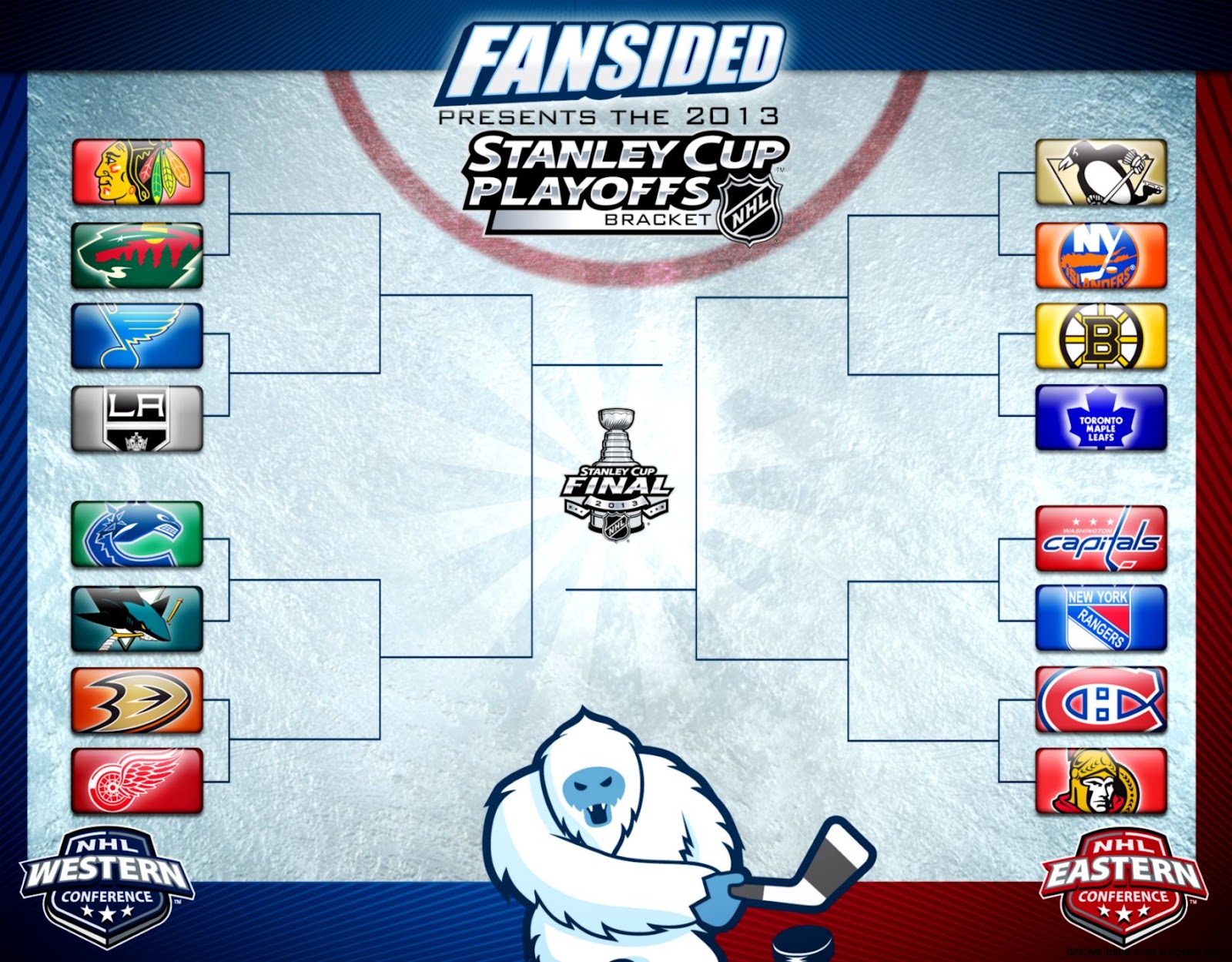 NHL Playoff Bracket 2013