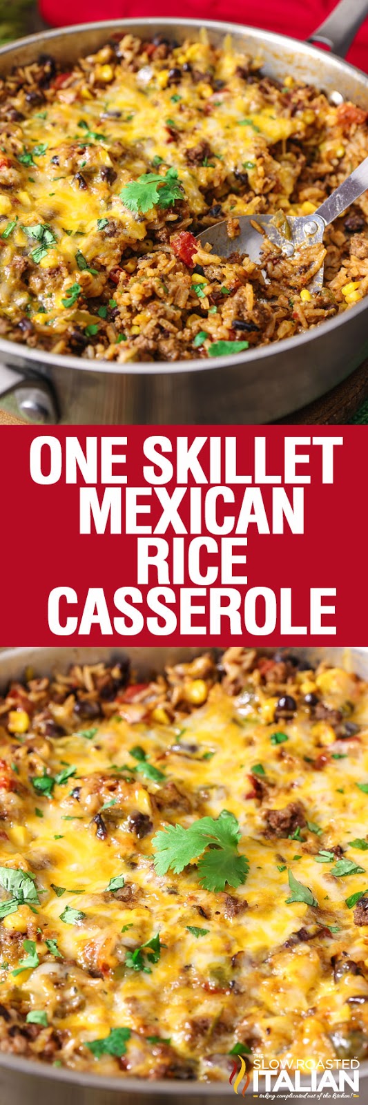 One-Pot Mexican Rice Casserole (With VIDEO)