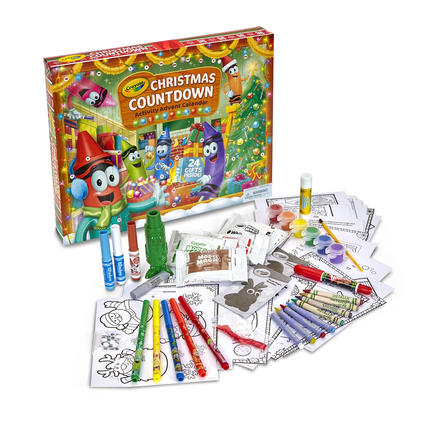 Crayola Advent Calendar // Calendar Countdown Hannah Marie Brankley