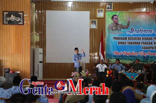 Adipati: Waykanan Memiliki Potensi Pertanian Yang Sangat Besar