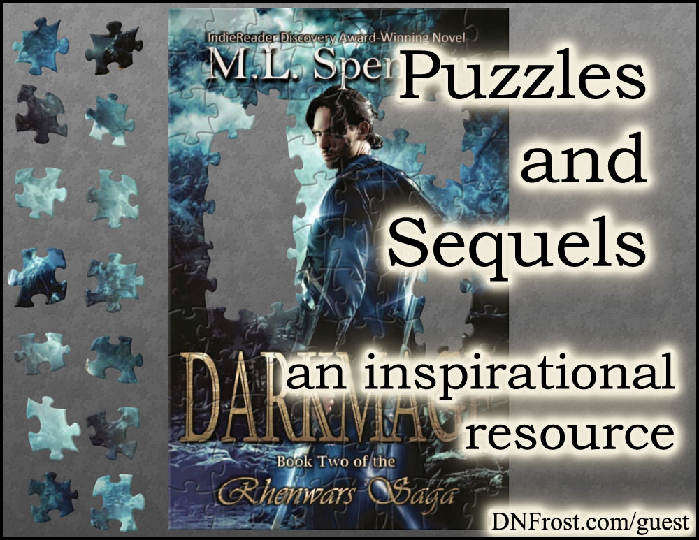 Puzzles and Sequels: fun inspirations from the novel Darkmage http://www.dnfrost.com/2017/03/puzzles-and-sequels-inspirational.html An inspirational resource by D.N.Frost @DNFrost13 Part 3 of a series.