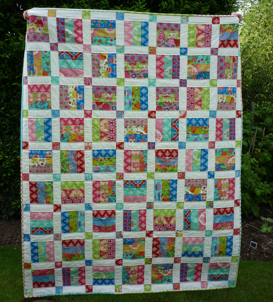 Mack and Mabel Easy Newbie Quilt Pattern for Jelly Roll Strips