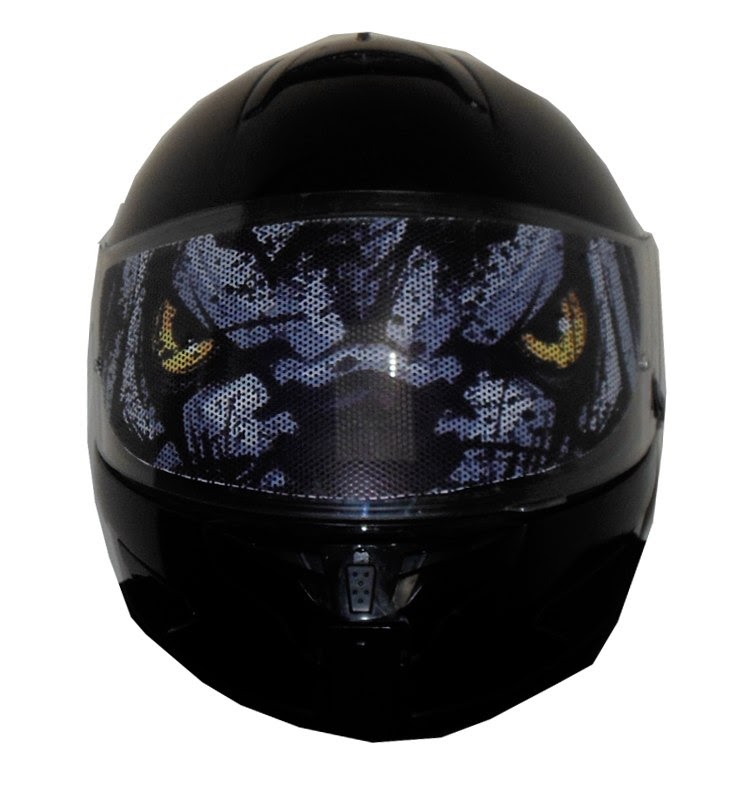 Motorcycle Helmets New Motorcycle Helmet Visor Decals