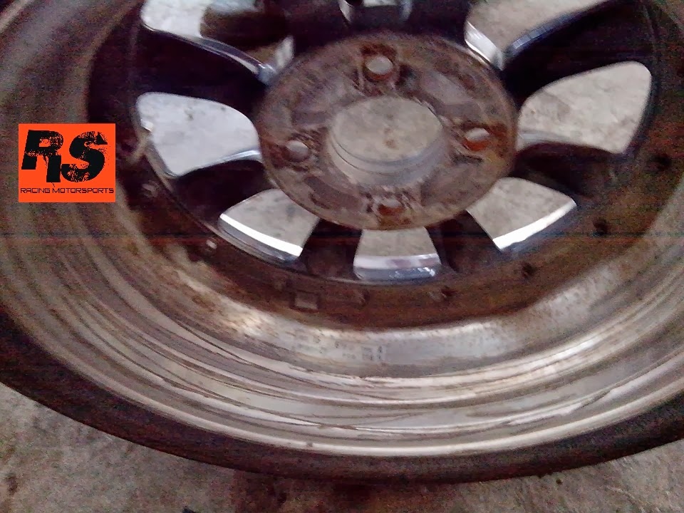 RS RACING MOTORSPORTS: Black Racing Banana 2 pieces Rim