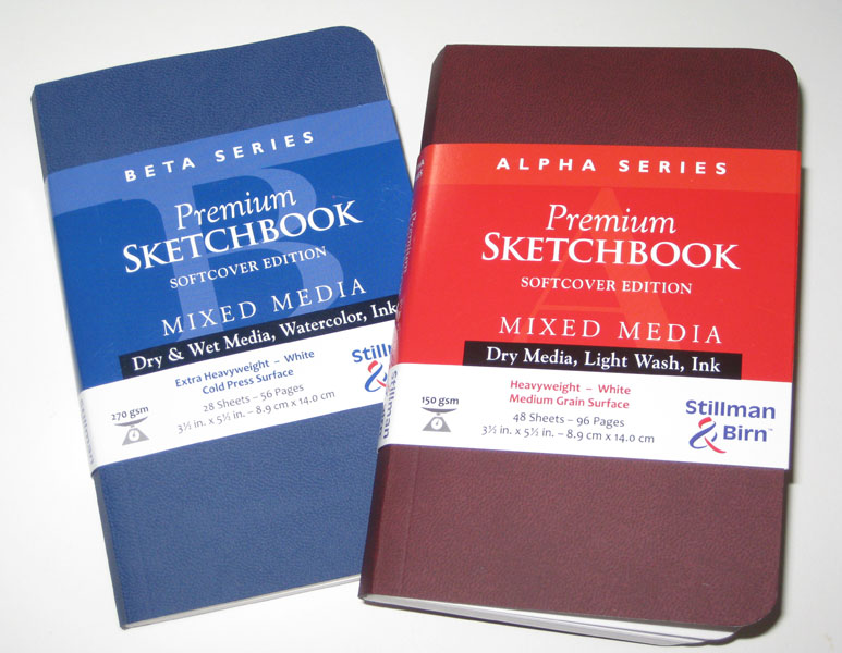 Fueled by Clouds & Coffee: Product Review: Stillman & Birn Softcover  Sketchbooks