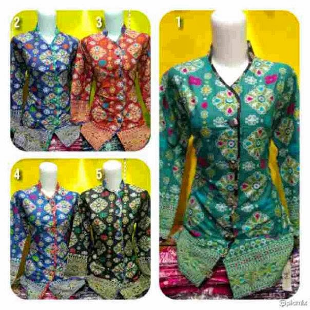 Baju Batik Sarimbit Blouse Shanghai - Baju Batik Modern Dan Terbaru