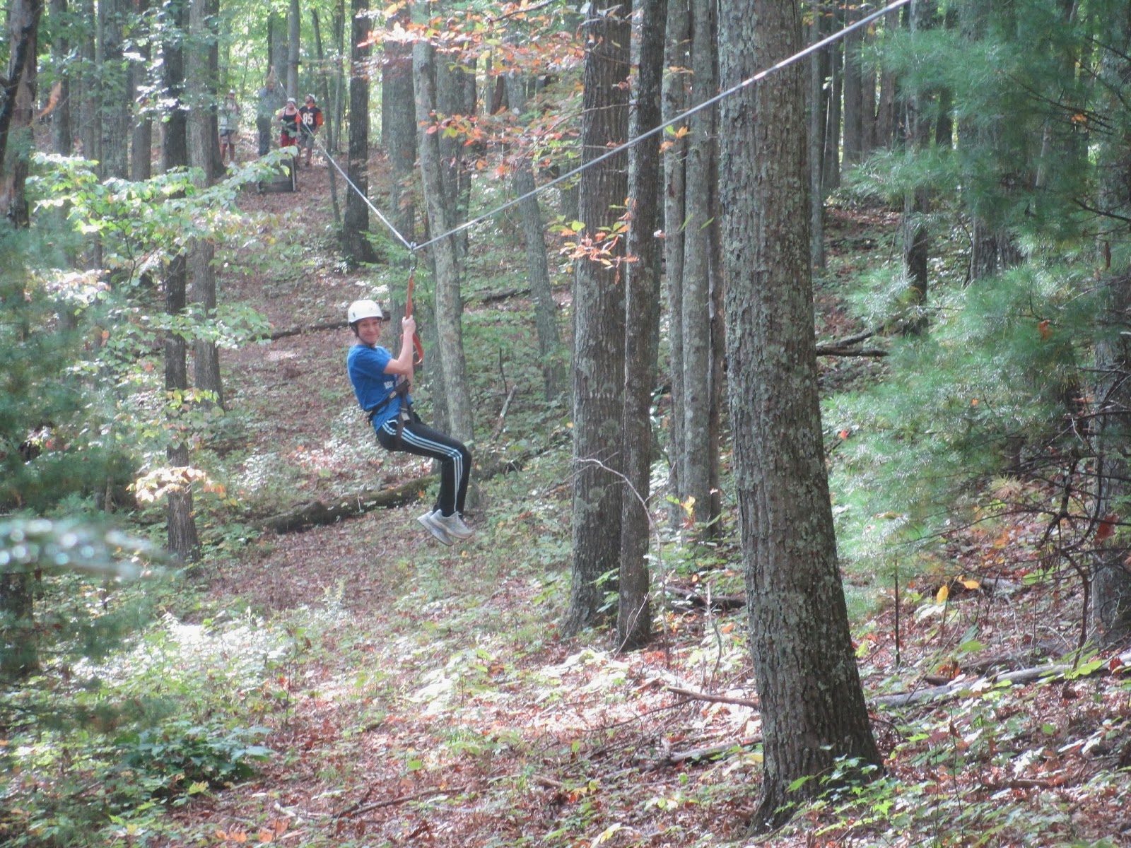 Ziplining Across the USA Saturday October 12 Red River Appalachian