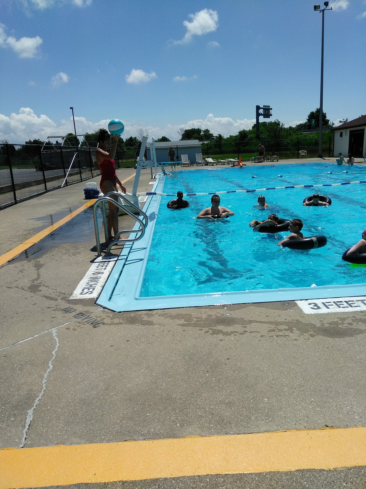 Andrew, Jonathan & Alexander Swimming at Maryvale pool