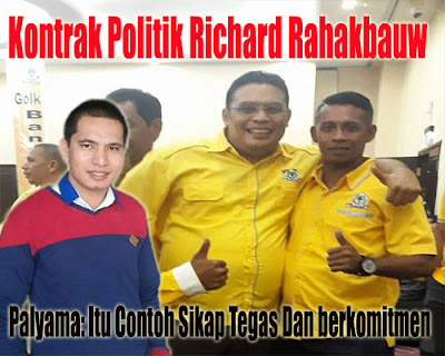 Palyama: Kontrak Politik RR, Adalah Contoh Sikap Tegas Dan Berkomitmen 1 Chaki oke