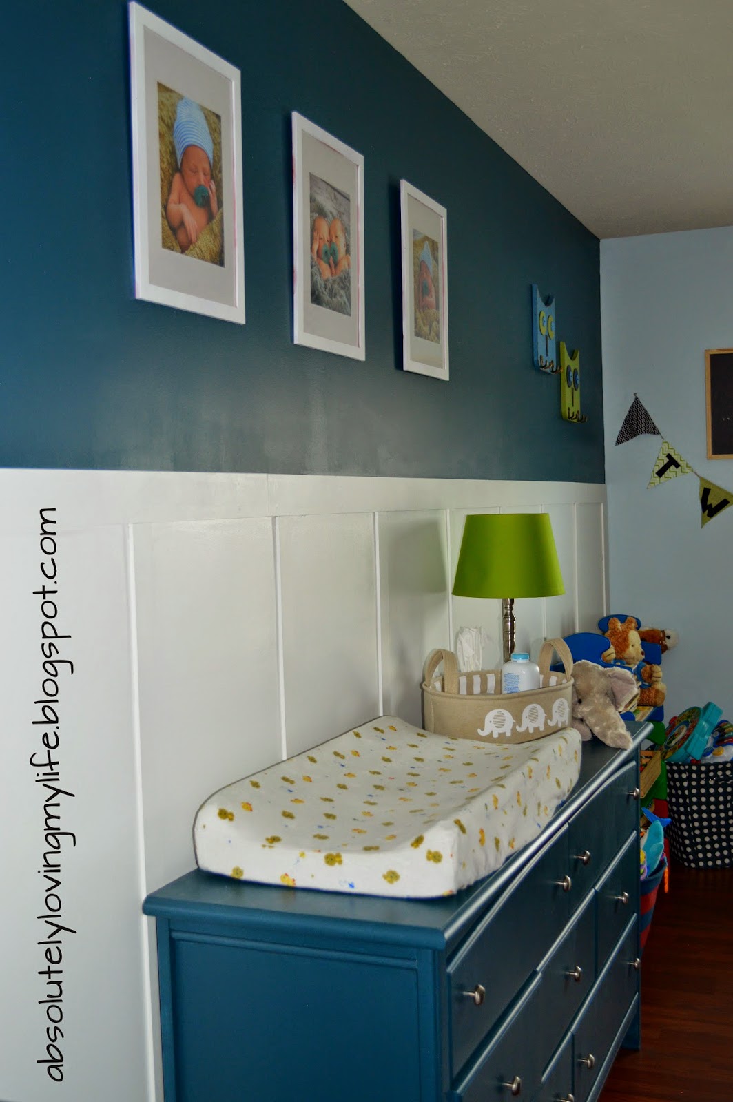 Loving Life Repurposed Goodwill Dresser Nursery Changing Table