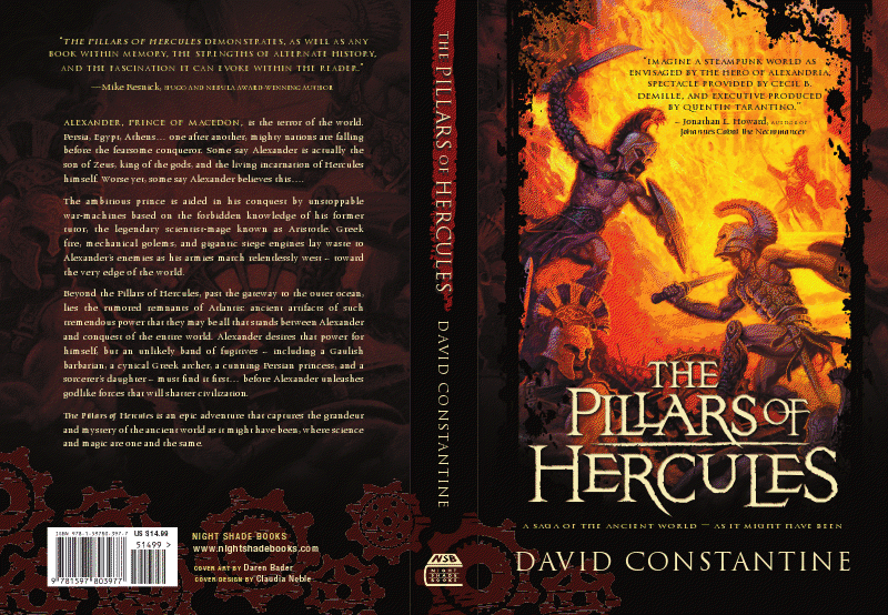Graeme's Fantasy Book Review Cover Art 'The Pillars of Hercules