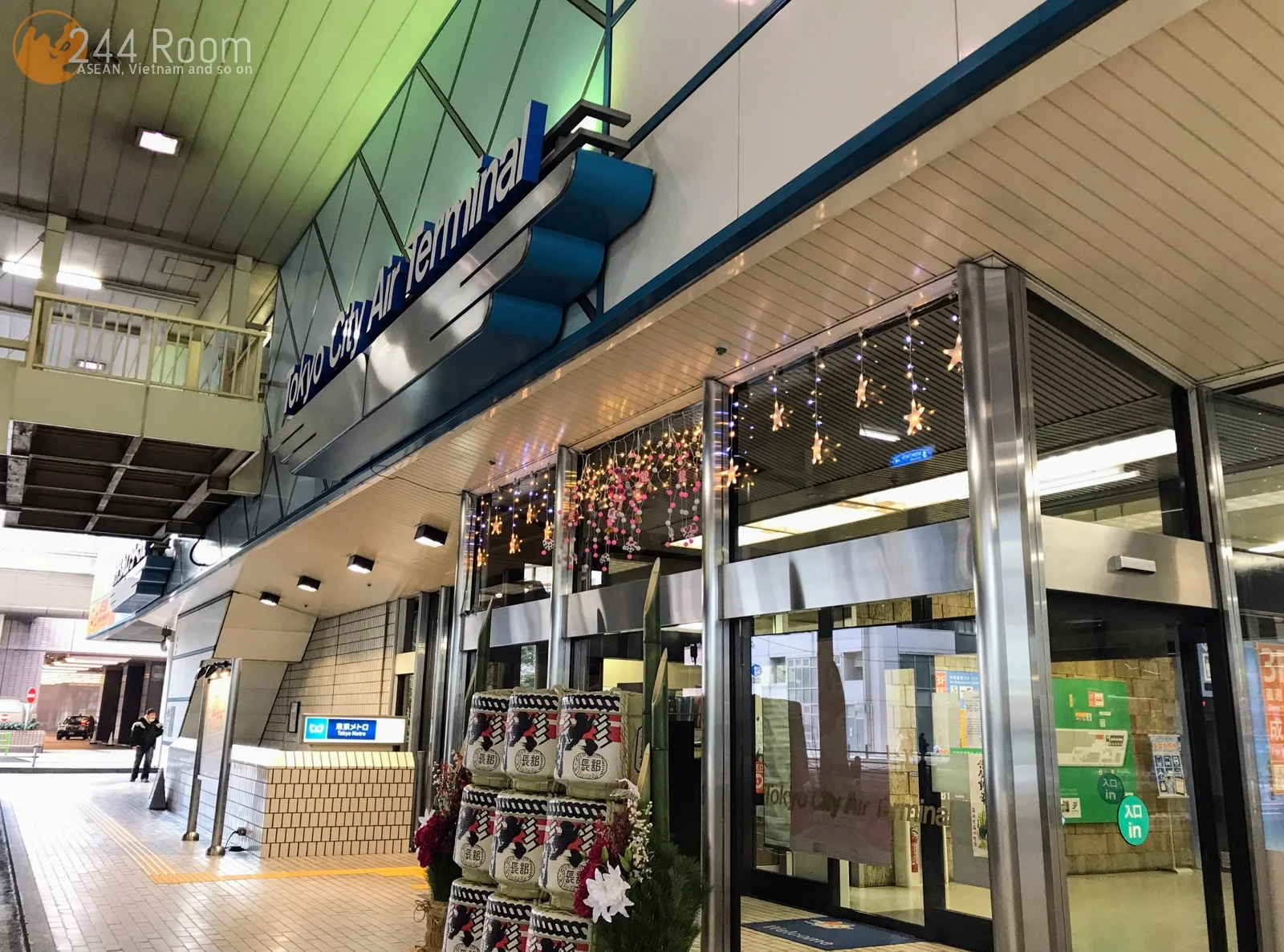 東京シティエアターミナル入口　T-CAT Entrance