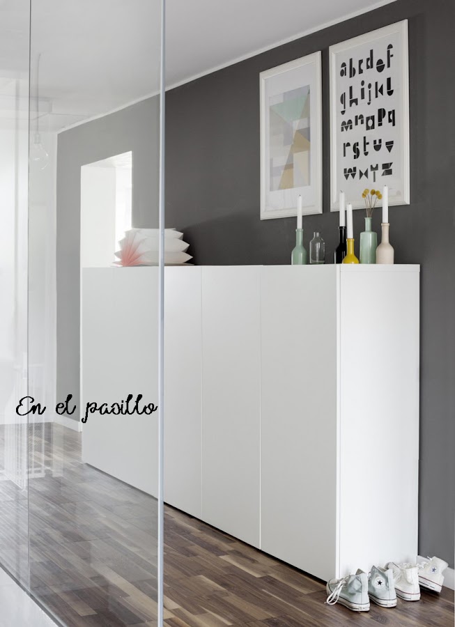 serie besta ikea pasillo