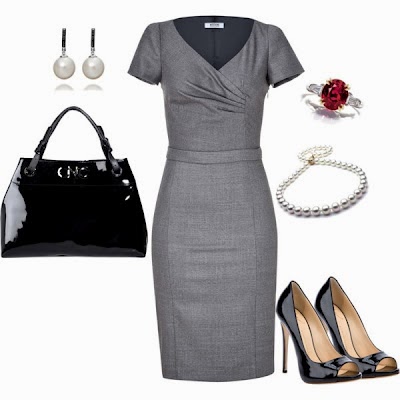 Color de zapatos para vestido gris Clearance