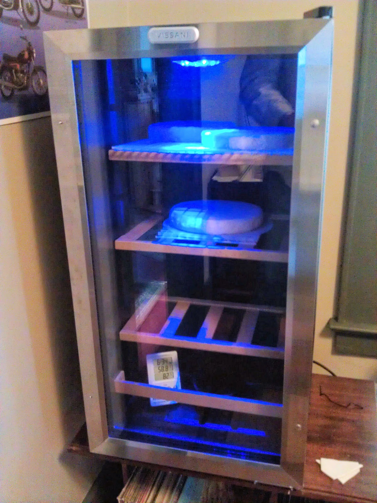 to the Fromage Garage where cheese is a work in progress