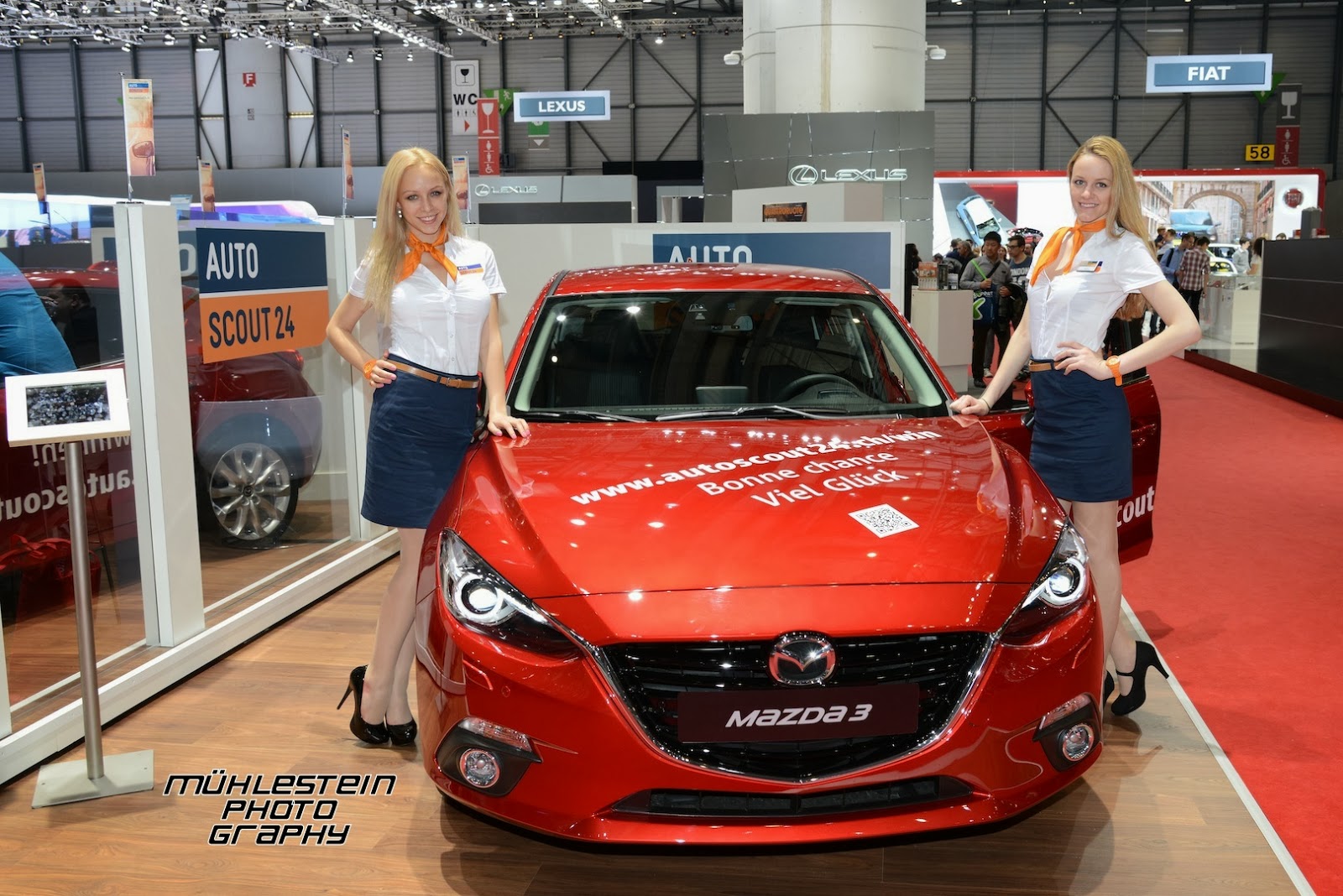 Auto Scout 24 Hostessen_Mazda_84. Internationaler Auto - Salon Genf 2014