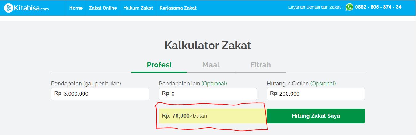 Tutorial Cara Bayar Zakat Online Di Kitabisa Com Oryzaonline Com