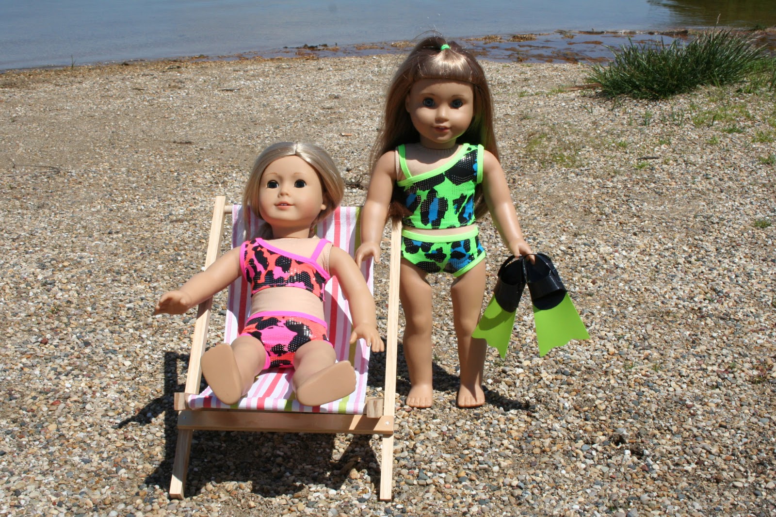 Arts and Crafts for your American Girl Doll At the beach overview