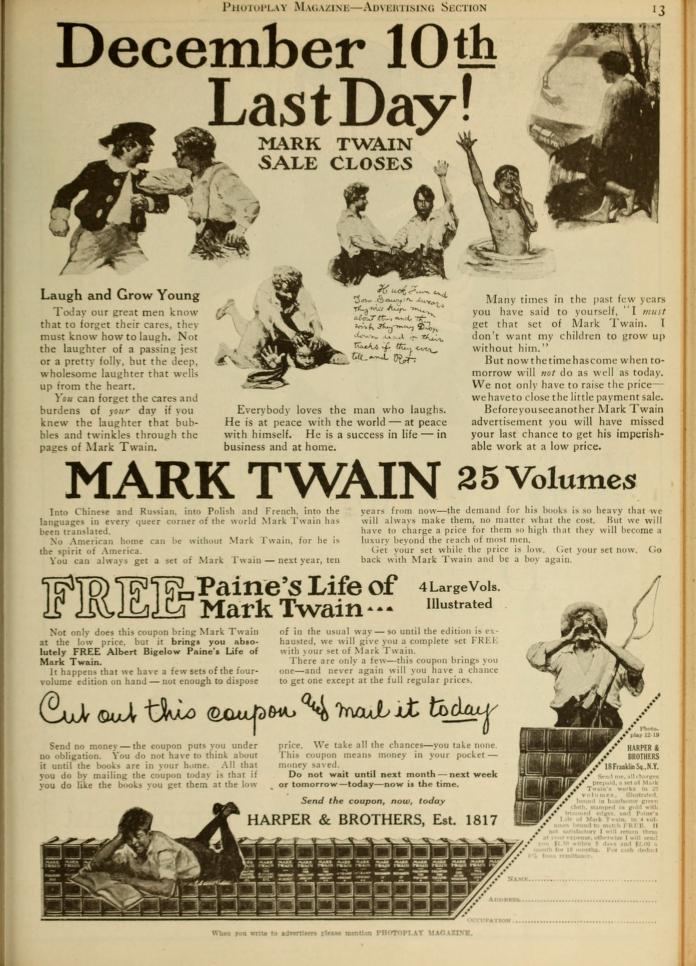 25 Volumes of Mark Twain