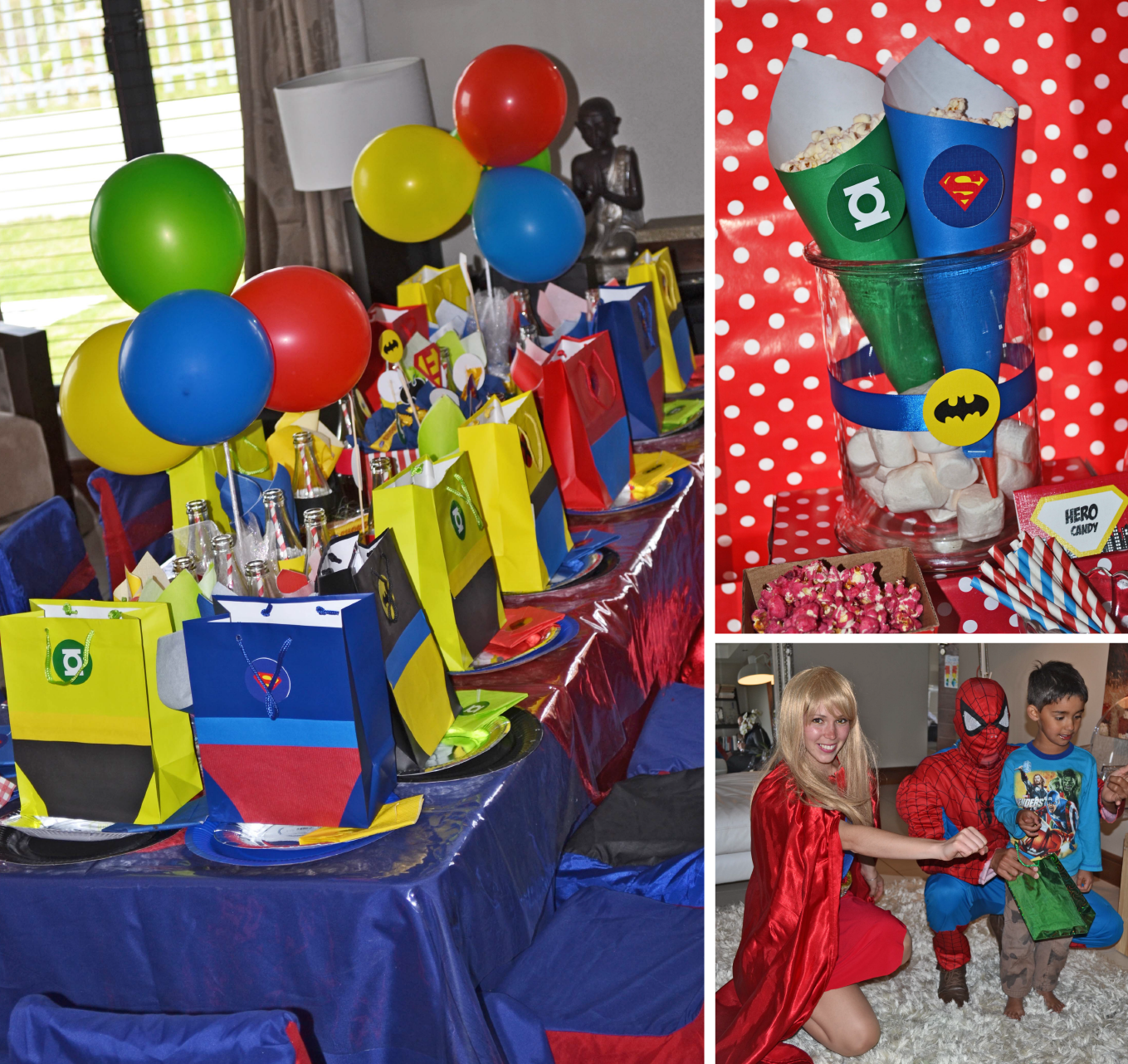 A Superhero Party