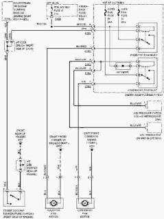 Download 1997 Honda Civic System Wiring Diagrams Cooling Fan Circuit PDF