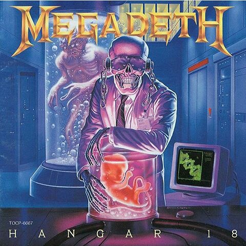 MEGADETH - Hangar 18 (alienígenas del trash metal) [Eurowon]