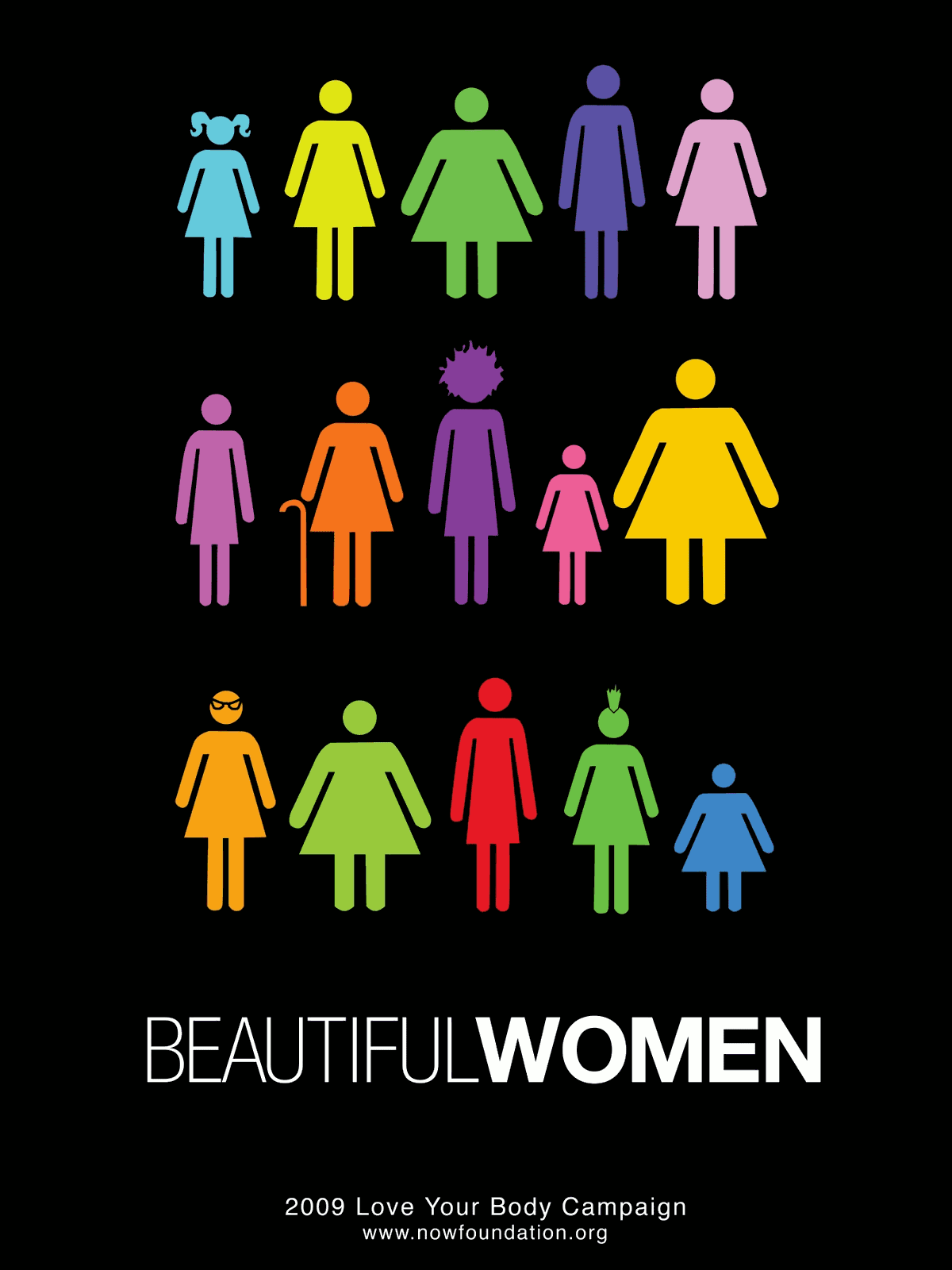 Smukke kvinder - Beautiful women - 2009 Love your body campaign