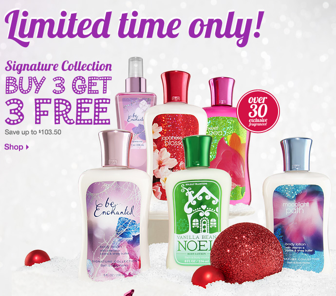 Extreme Couponing Mommy Bath & Body Works Buy 3 Get 3 FREE ANY