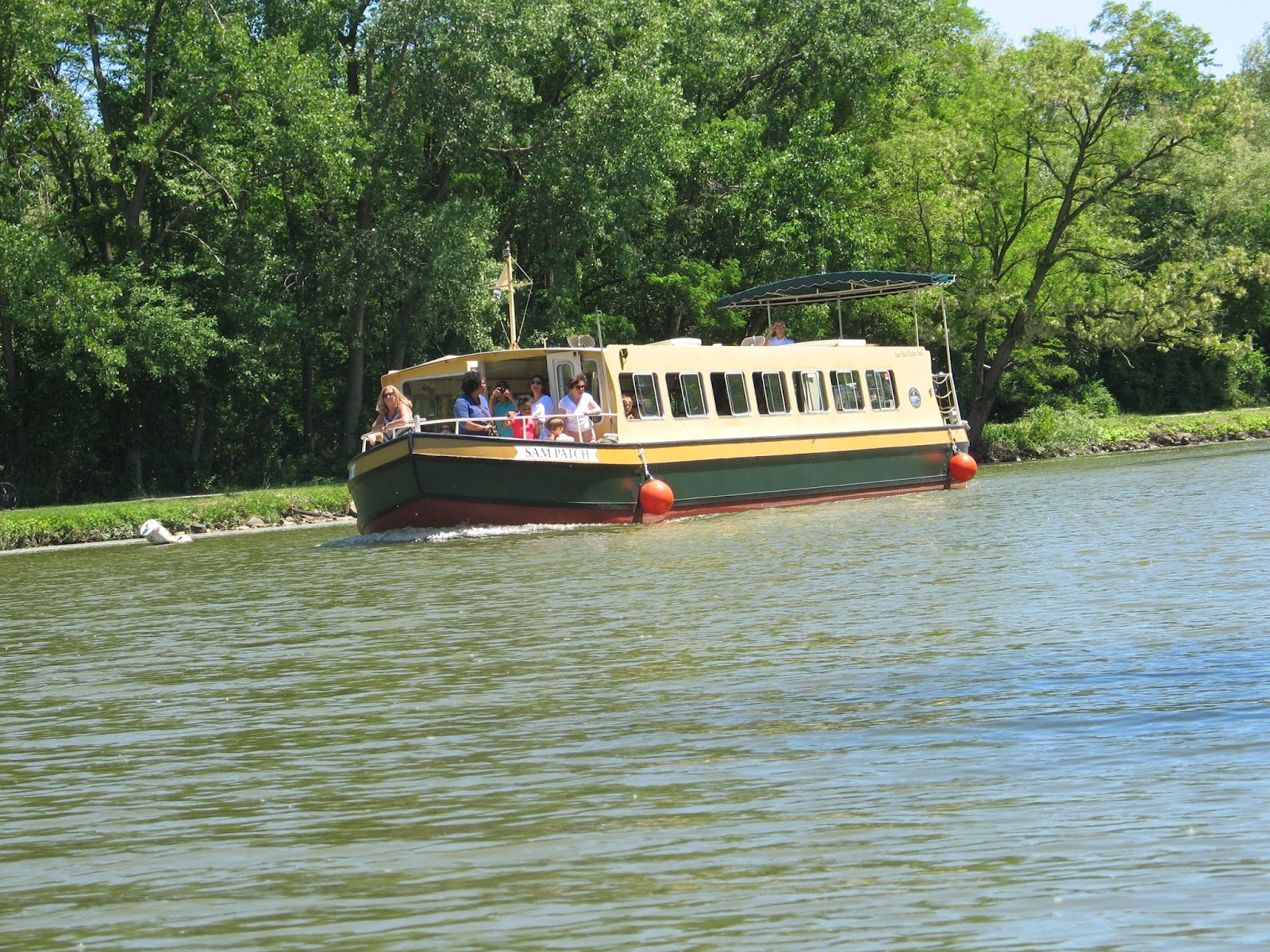Sherry's Place A nice paddle on the canal today