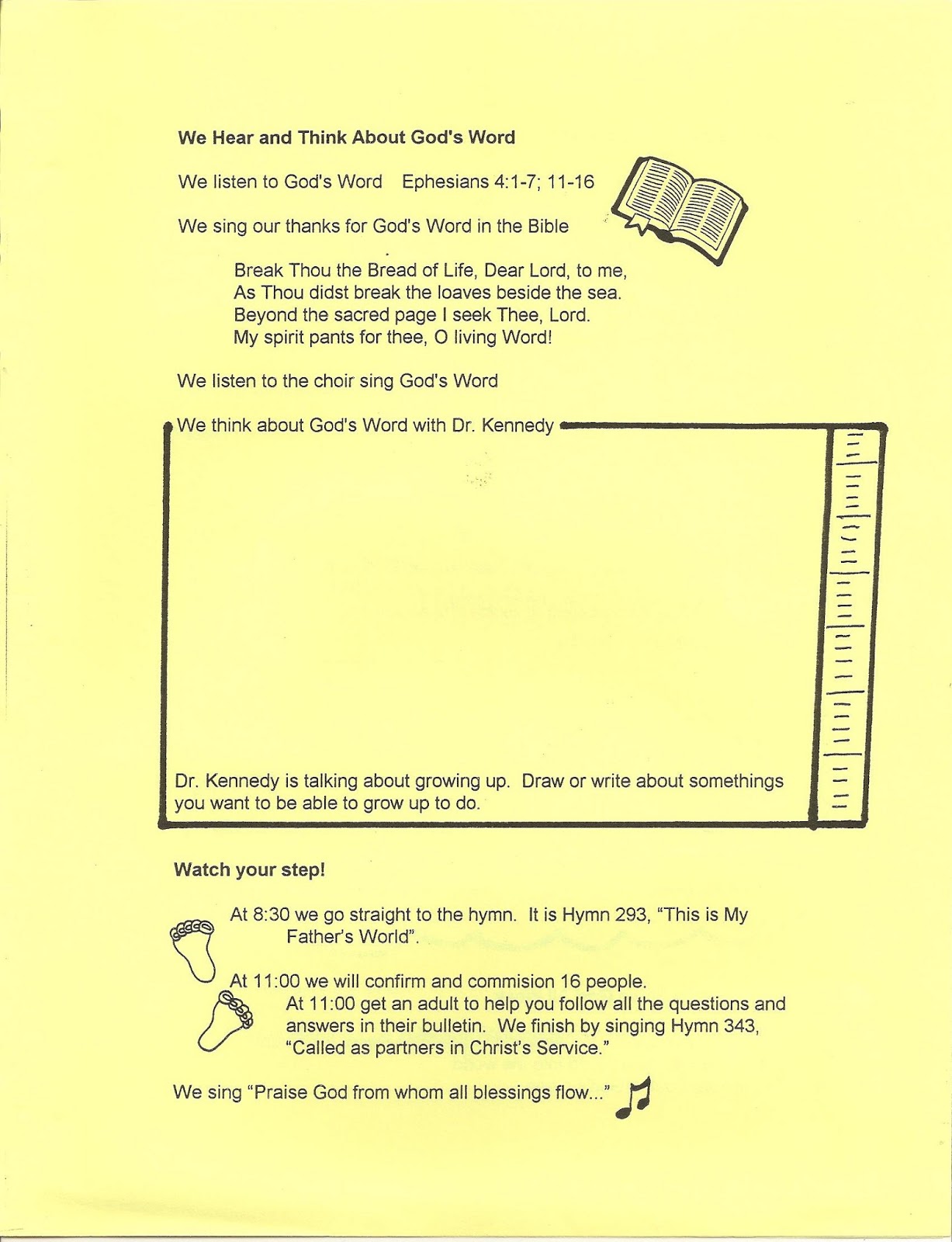 Worshiping With Children Creating - Children%2527s Bulletin 1