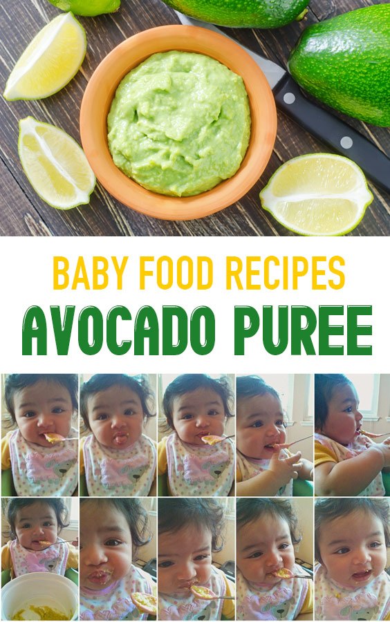 Homemade Baby Food Recipes Avocado Puree