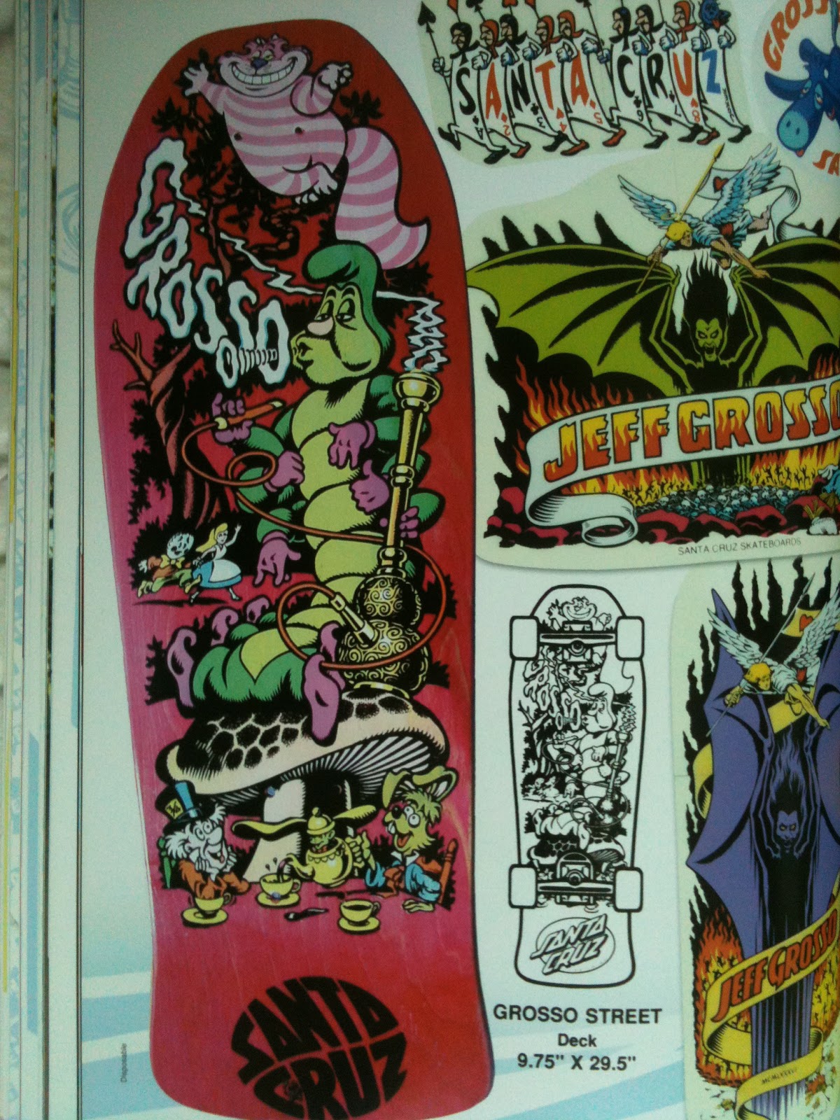 Scribble Junkies Jeff Grosso Board Graphics..