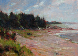 oil plein air painting workshop paintings glare noon last pastel week painter