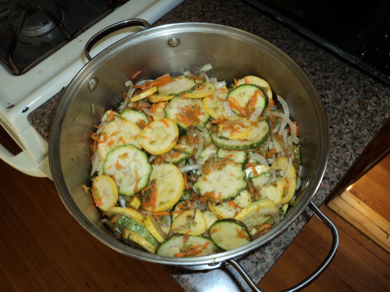 Boston Backyard Gardener Summer Squash refrigerator pickles