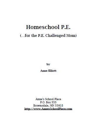   homeschool P.E