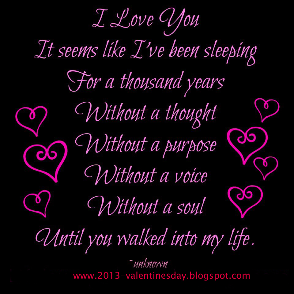 I Love You Quotes