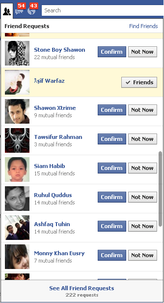 how to get 1000 friend request on facebook
