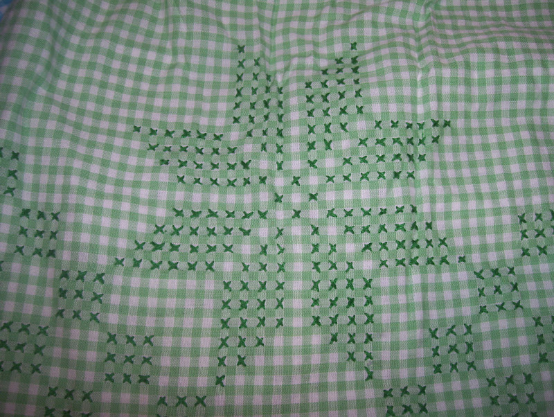 Needles and Pins Chicken Scratch...aprons?