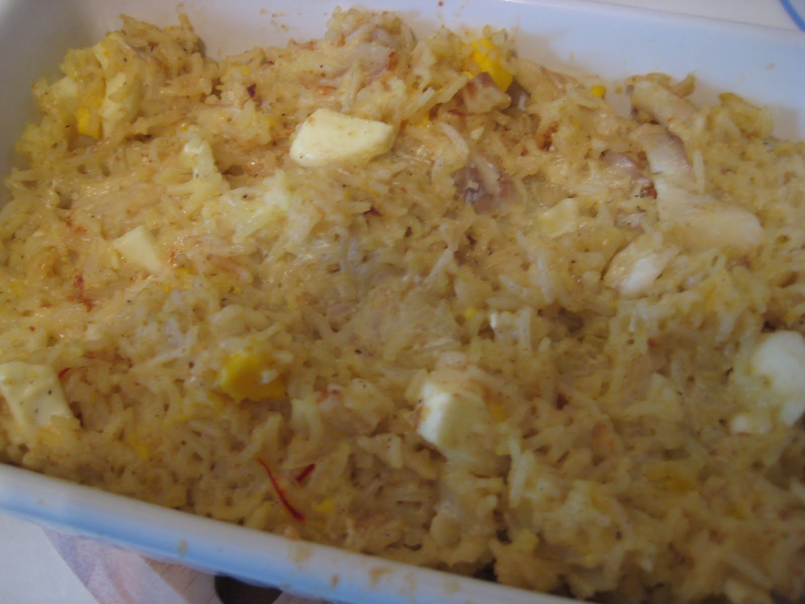 Lemon and Cheese Creamy Smoked Haddock and Saffron Kedgeree