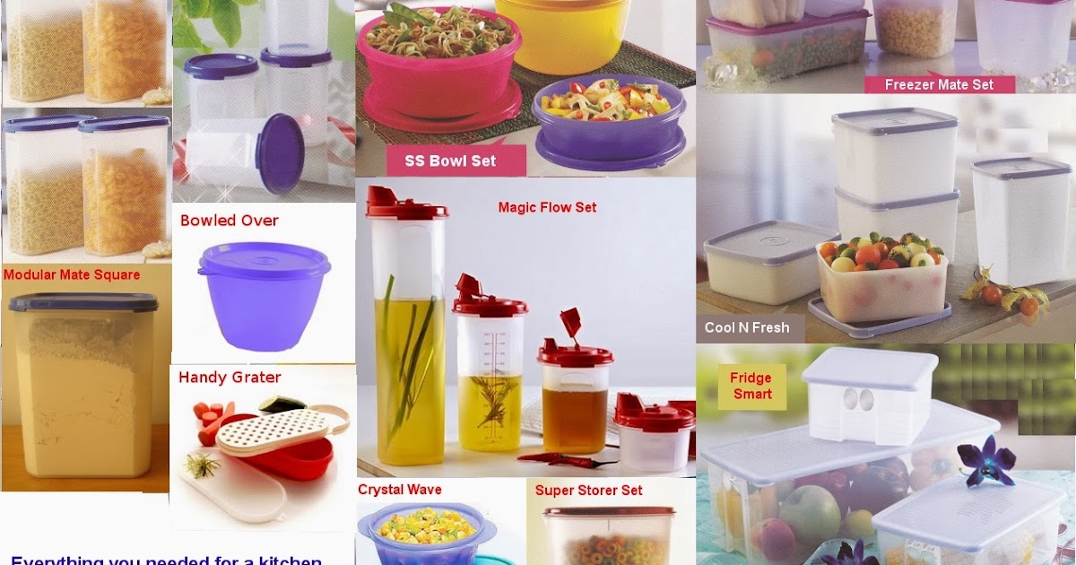 Tupperware From Raji: Tupperware - Kitchen Set