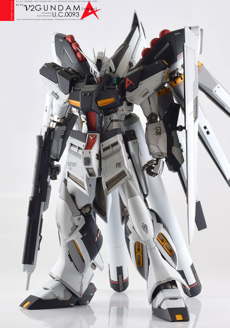 Custom Build: MG 1/100 hi-nu Gundam Ver. Ka [Detailed] - Gundam Kits Collection News and Reviews